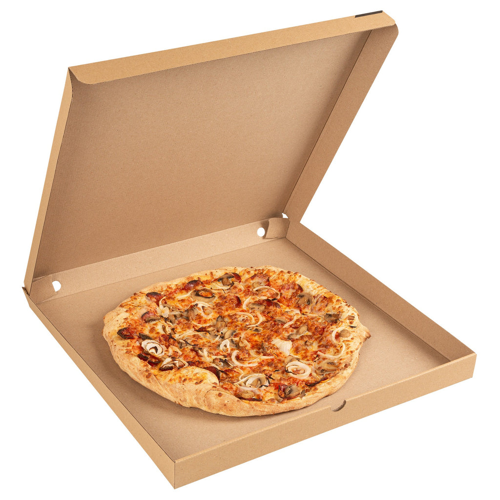 packer PRO Caja Pizza Kraft para Restaurantes, Delivery y Take Away