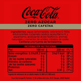 Coca-Cola Zero Azúcar Zero Cafeína, Refresco de Cola sin Azúcar, sin Cafeína y sin Calorías, Pack de 24 Latas de 330ml