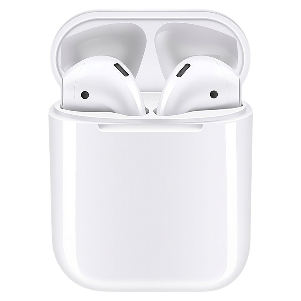 Auriculares Inalambricos de Bluetooth con Estuche de Carga, Distancia de Transmisión: 20 metros, +3h de Tiempo de Uso, Carga USB, Control táctil, Capacidad de Batería de los Auriculares: 30mAh, Capacidad de Batería del Compartimento de Carga: 200mAh