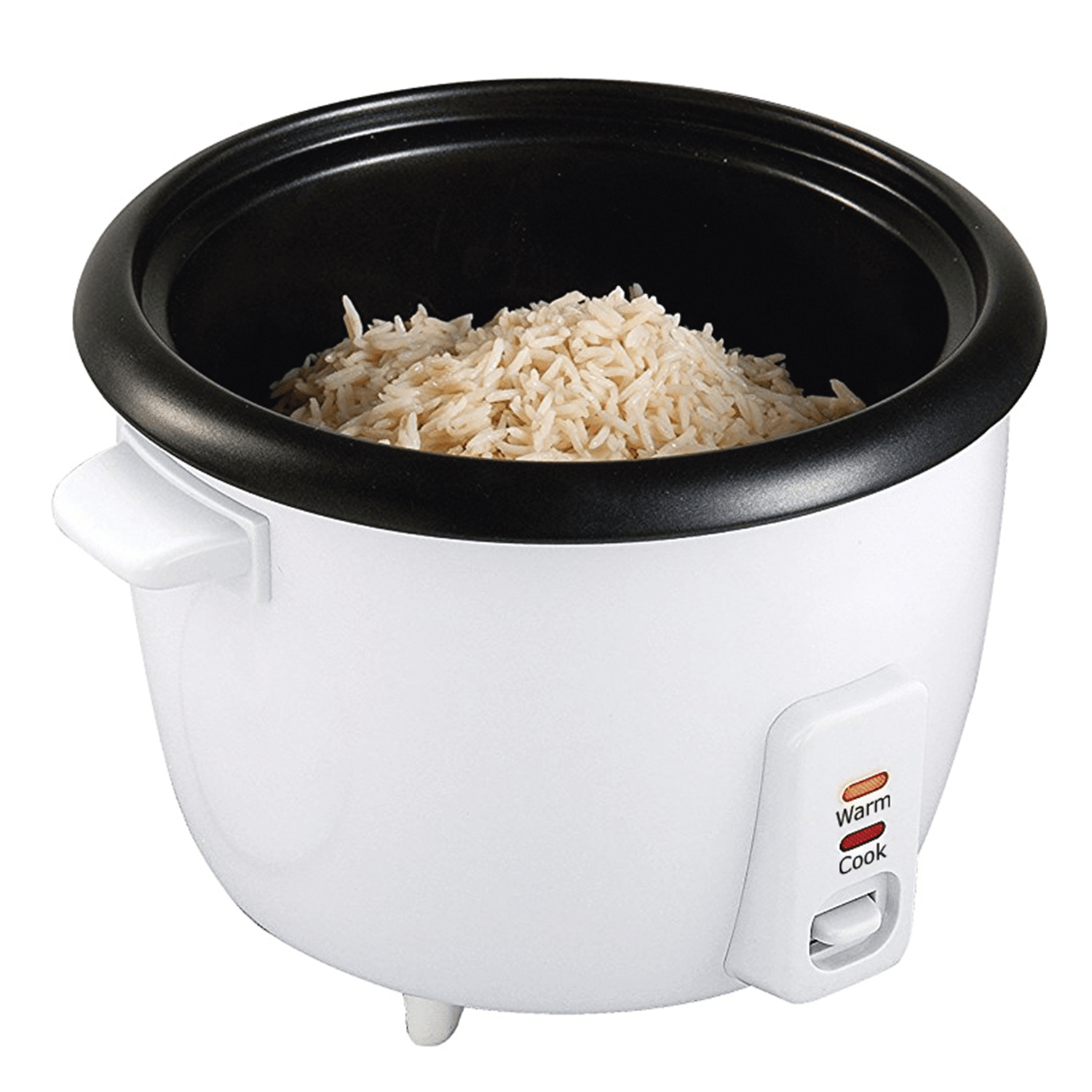 Hervidor de Arroz de Gran Capacidad, Arrocera con Función de Cocinar o Calentar, Contenedor Interno con Recubrimiento Antiadherente, Tapa de Vidrio Transparente, Indicador luminoso