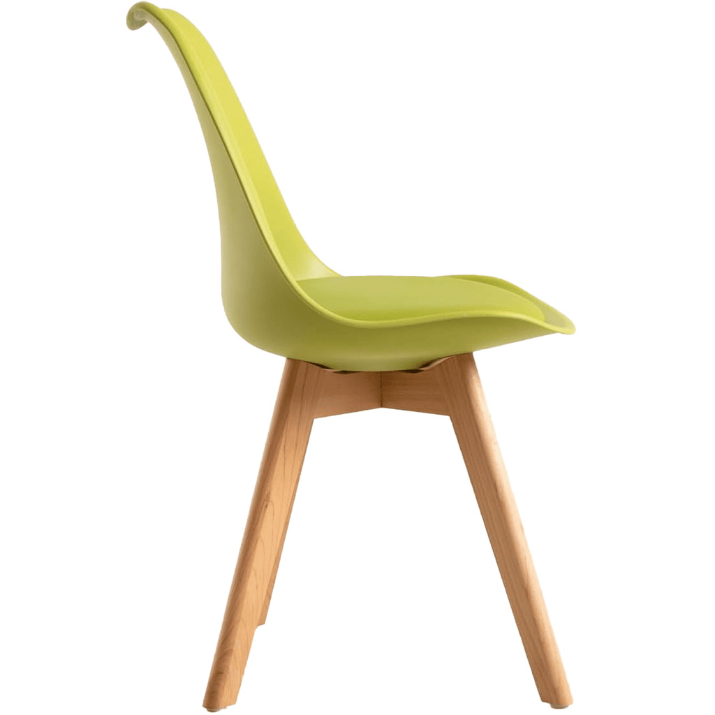 1/2/4/6 Unidad Sillas para Comedor, Sillas para Cocina con Asiento Blando, Tapizado y Patas Resistentes de Madera de Haya, Sillas Nórdicas