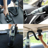 Aspiradora Potente Sin Cable, Recargable, Batería de 2000mAh, Cargador USB, 120W de Potencia, Ideal para Limpieza Profunda en Casa y Coche, Ligero y Compacto, Incluye Múltiples Accesorios