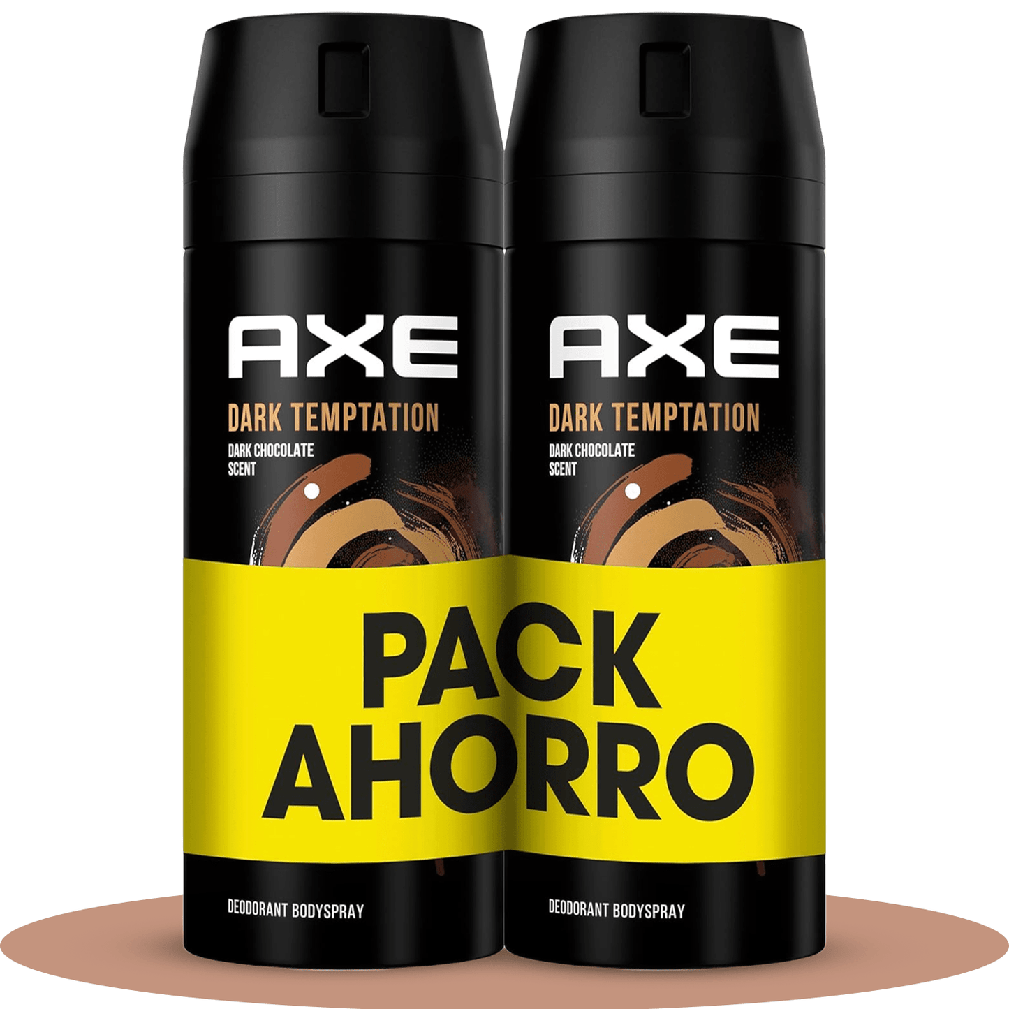 Axe Desodorante Spray Antitranspirante Dark Temptation, Aroma a Chocolate Negro​, Olor Irresistible durante 48 horas, 150ml por Spray