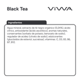 VIWA VitaminWater & Tea, Bebidas Refrescantes con Vitaminas y Minerales, 600ml, Pack de 12