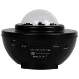 Lampara Proyector de Estrellas LED, Proyector Galaxias con Altavoz, Mando a Distancia y Temporizador, Proyector de Estrellas para Dormitorio, Múltiples Modos de Luz y Colores