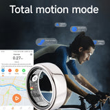 Anillo, Monitor de Pasos, Calorías y Oxígeno, Monitor y Calidad del Sueño, Bluetooth v5.1, Carga Magnética, APP JYouPro, Compatible con Android 5.0, iOS10.0 o superior, 128kb ROM + 96kb RAM - 17,5 mAh, Uso Aproximado 5-7 días