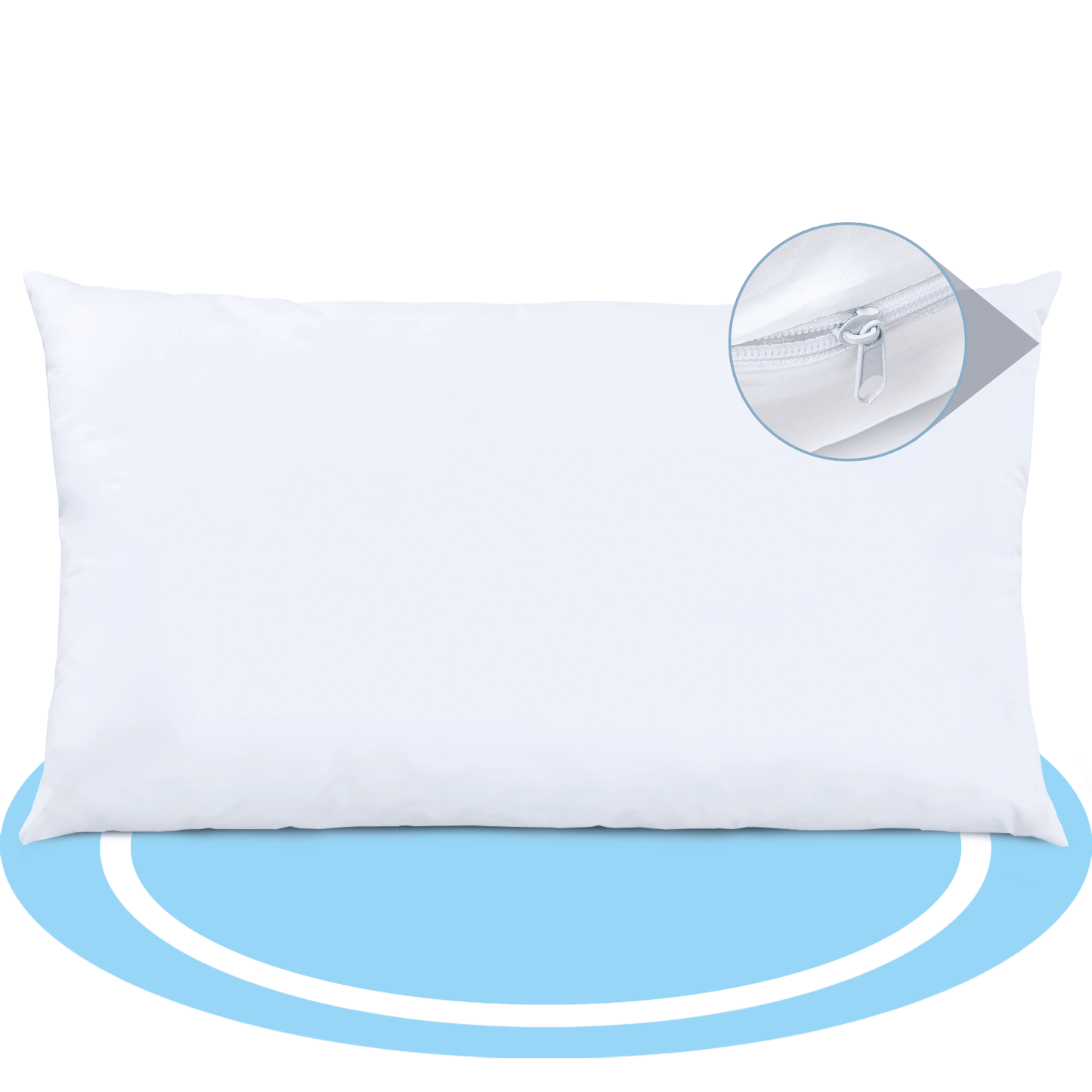 Relleno Cojín de Fibra Hueca Siliconada de Alta Recuperación, Indeformable, Suave, Mullido, Cojín para Sofá o Cama para Casa