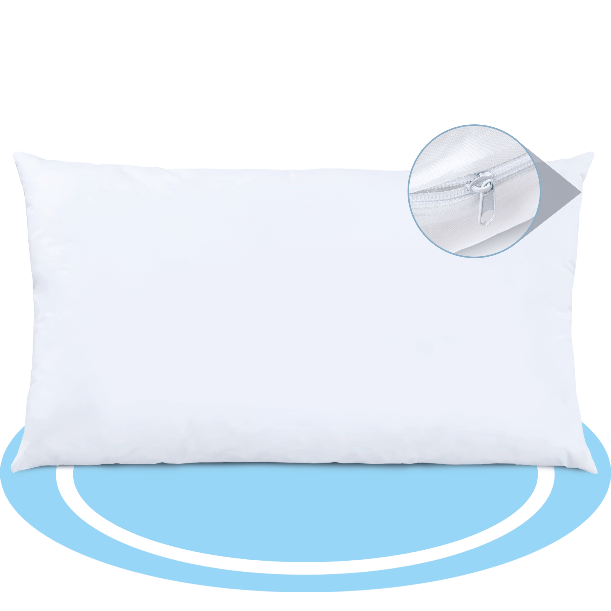 Relleno Cojín de Fibra Hueca Siliconada de Alta Recuperación, Indeformable, Suave, Mullido, Cojín para Sofá o Cama para Casa
