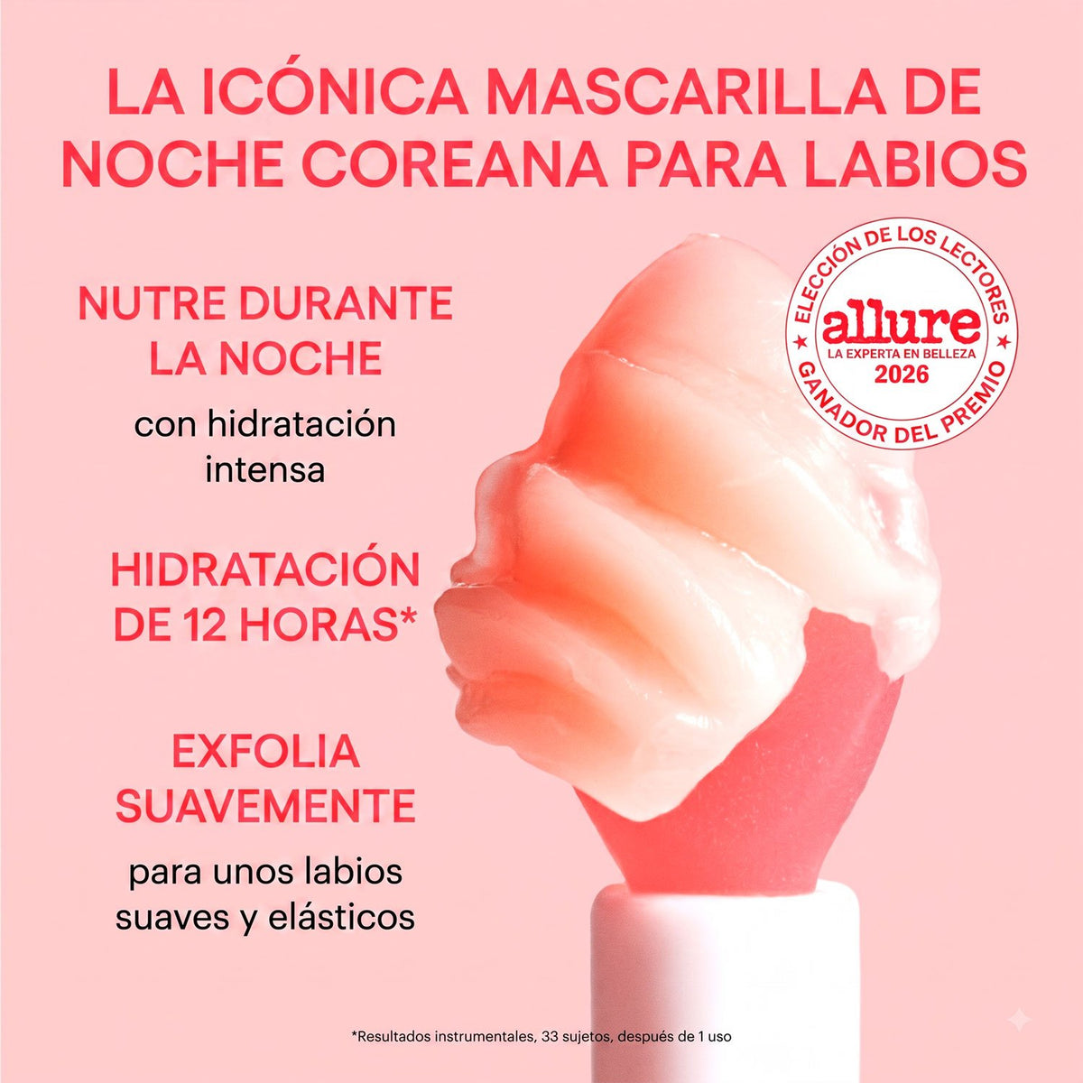 Laneige Mascarilla Nocturna para Labios, Hidratante y Nutritiva, Aroma Berry, 20 g