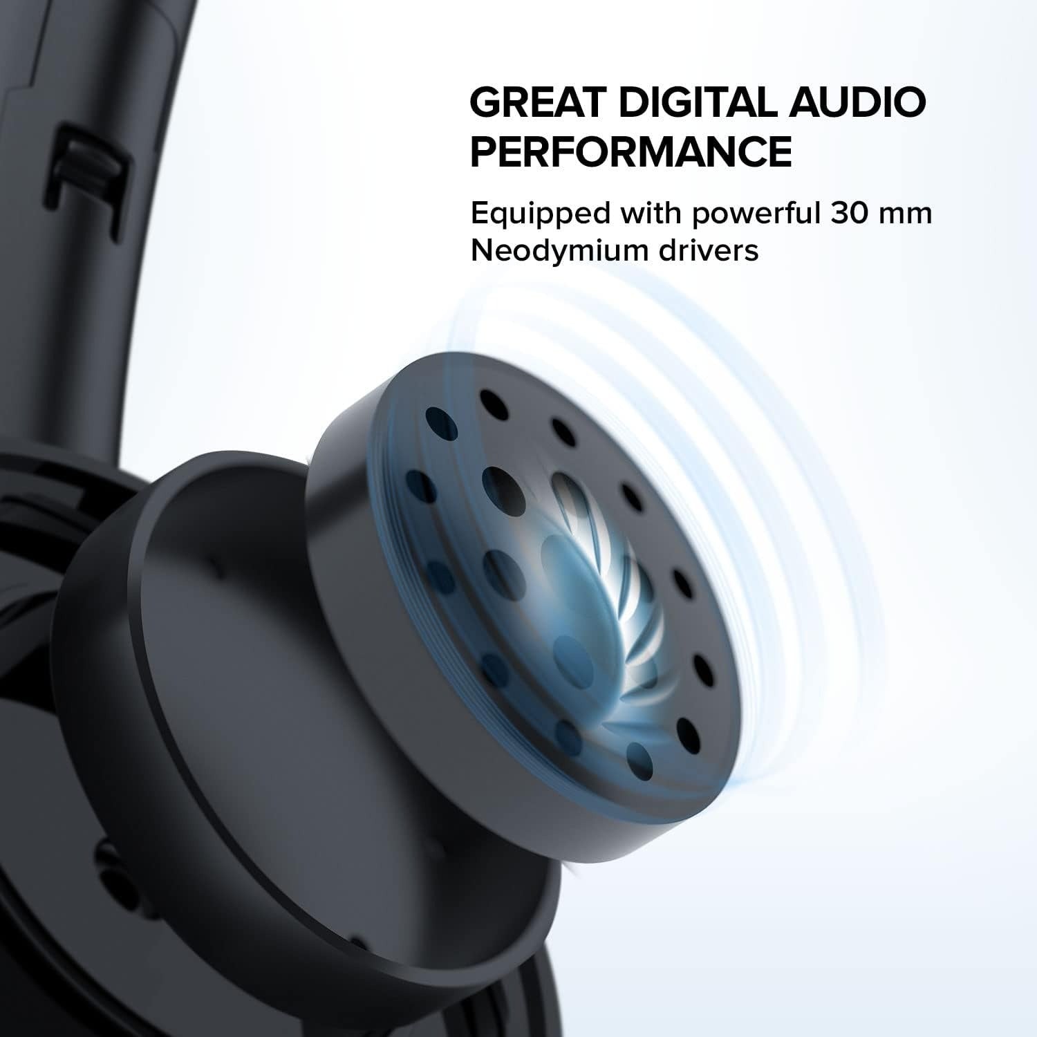 Creative HS-220 Cascos con Cable USB, Auriculares con Cable, Sonido Estéreo con Micrófono Giratorio y Supresión activa de Ruido USB, Control remoto, Casco Negro