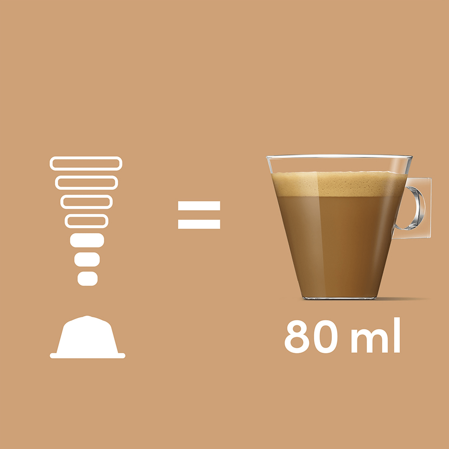 NESCAFÉ Dolce Gusto Cortado Espresso Macchiato, 90 Cápsulas de Café, Intensidad 8, Notas a Almendra Tostada, Para Cafeteras Dolce Gusto, 90 Cápsulas